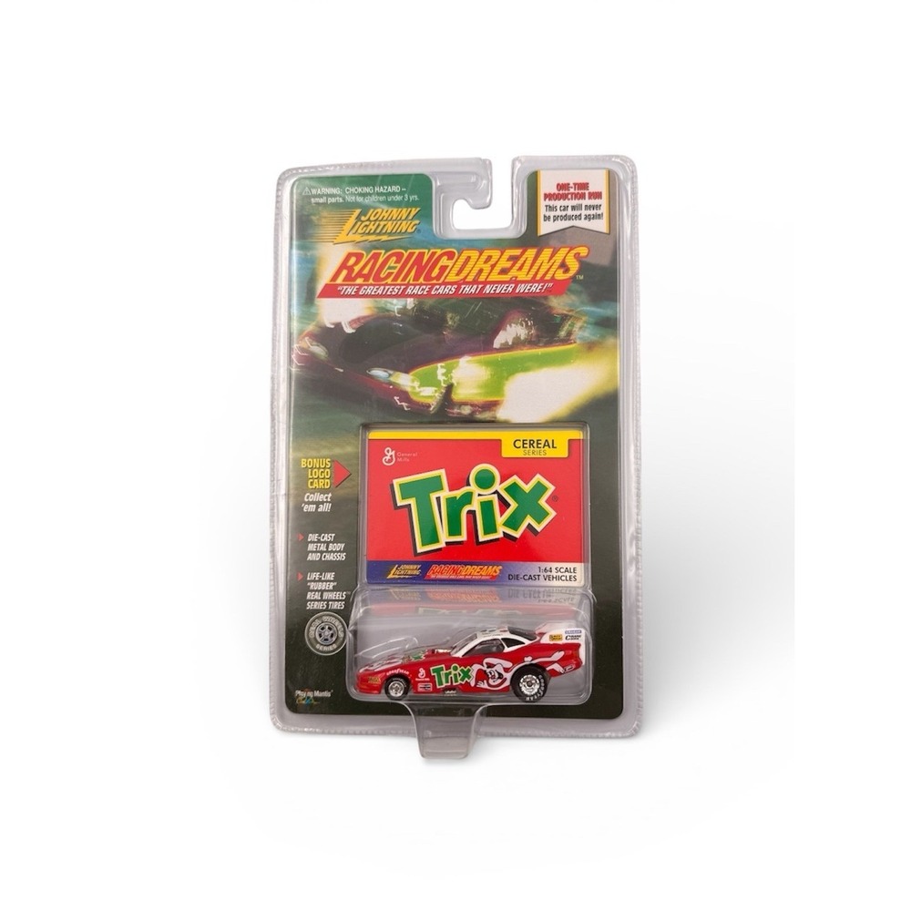 Johnny Lightning Racing Dreams Trix Cereal 1:64 Diecast Car NASCAR Sealed MOC